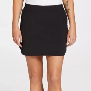 NWT Calia by Carrie Underwood Pure Black 16″ Birdie Golf Skort Women's Size XS